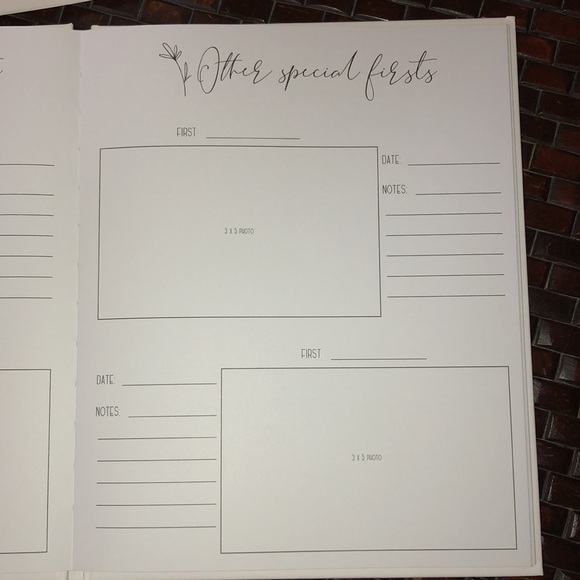 Baby Memory Book to capture your baby’s special moments and milestones. NIB - Picture 7 of 7